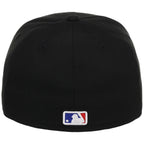 New York Mets MLB Cooperstown Authentic Collection New Era 59FIFTY (Black/Black)