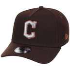 Cleveland Guardians MLB Frosted Bark New Era 9FORTY A-Frame