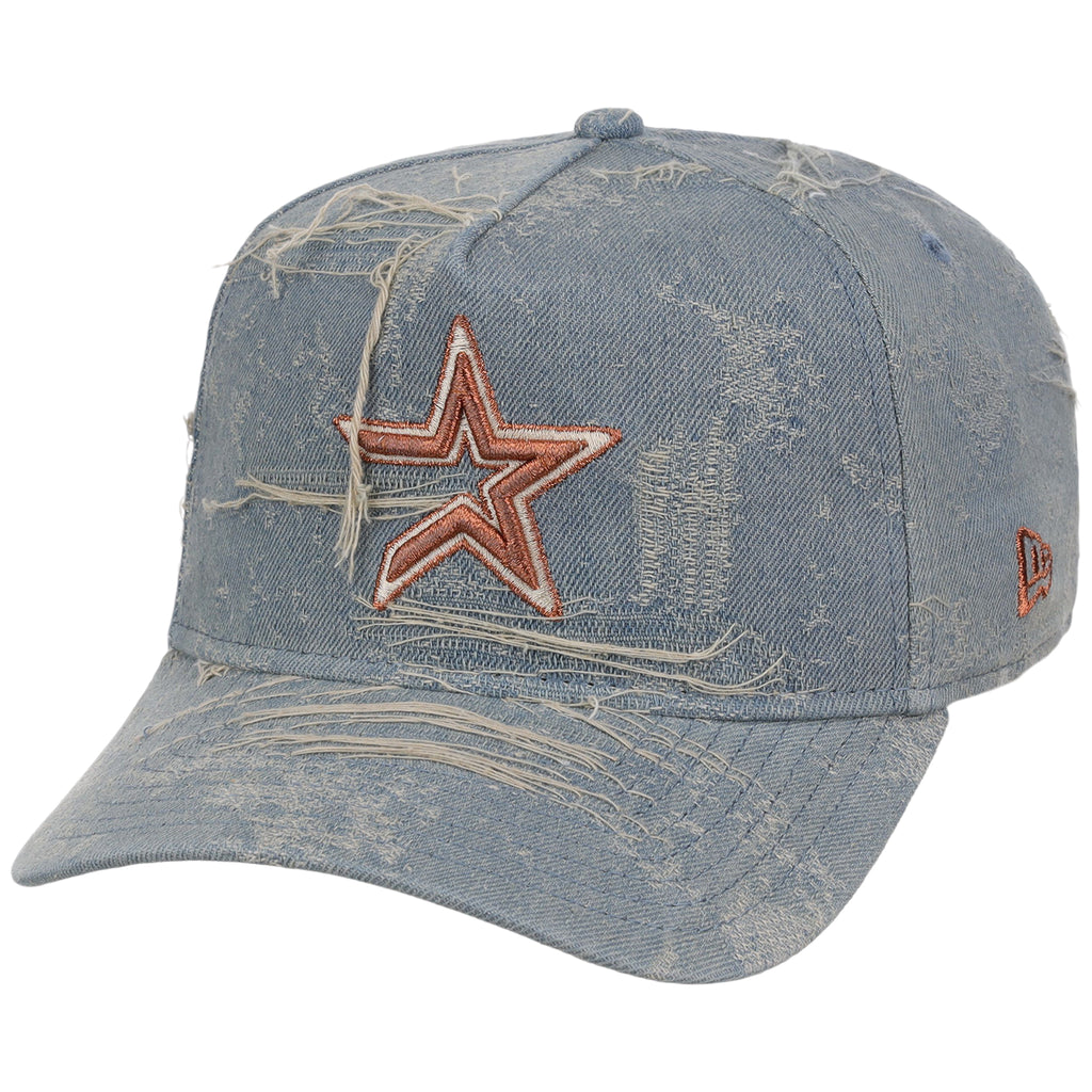 Houston Astros MLB Oxidized Denim New Era 9FORTY A-Frame