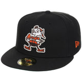 Cleveland Browns NFL Black Dome New Era 59FIFTY