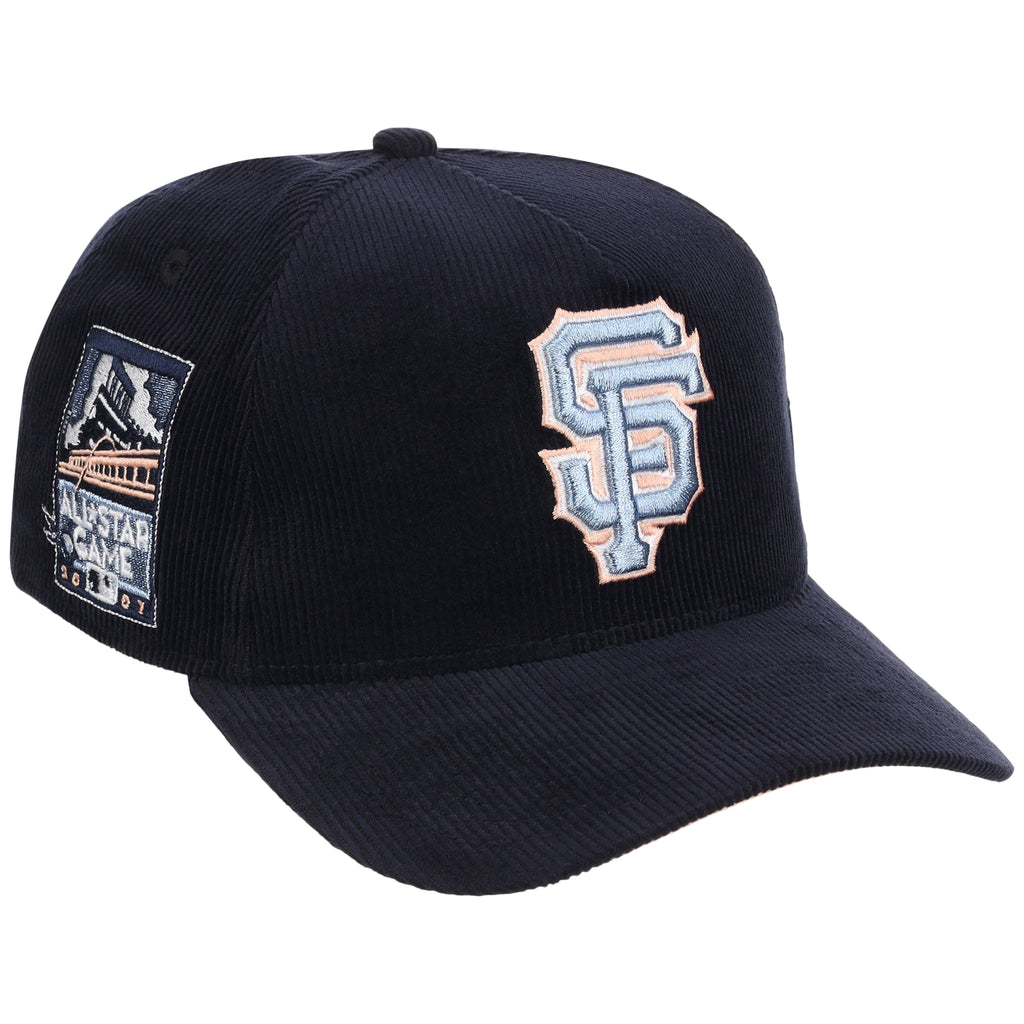 San Francisco Giants MLB Peach Ice Navy Cord New Era 9FORTY A-Frame – 1