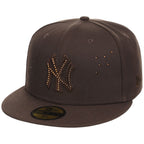 New York Yankees Michael Rainey Jr. x New York Yankees “With Love” New Era Collection - Brown Stone New Era 59FIFTY