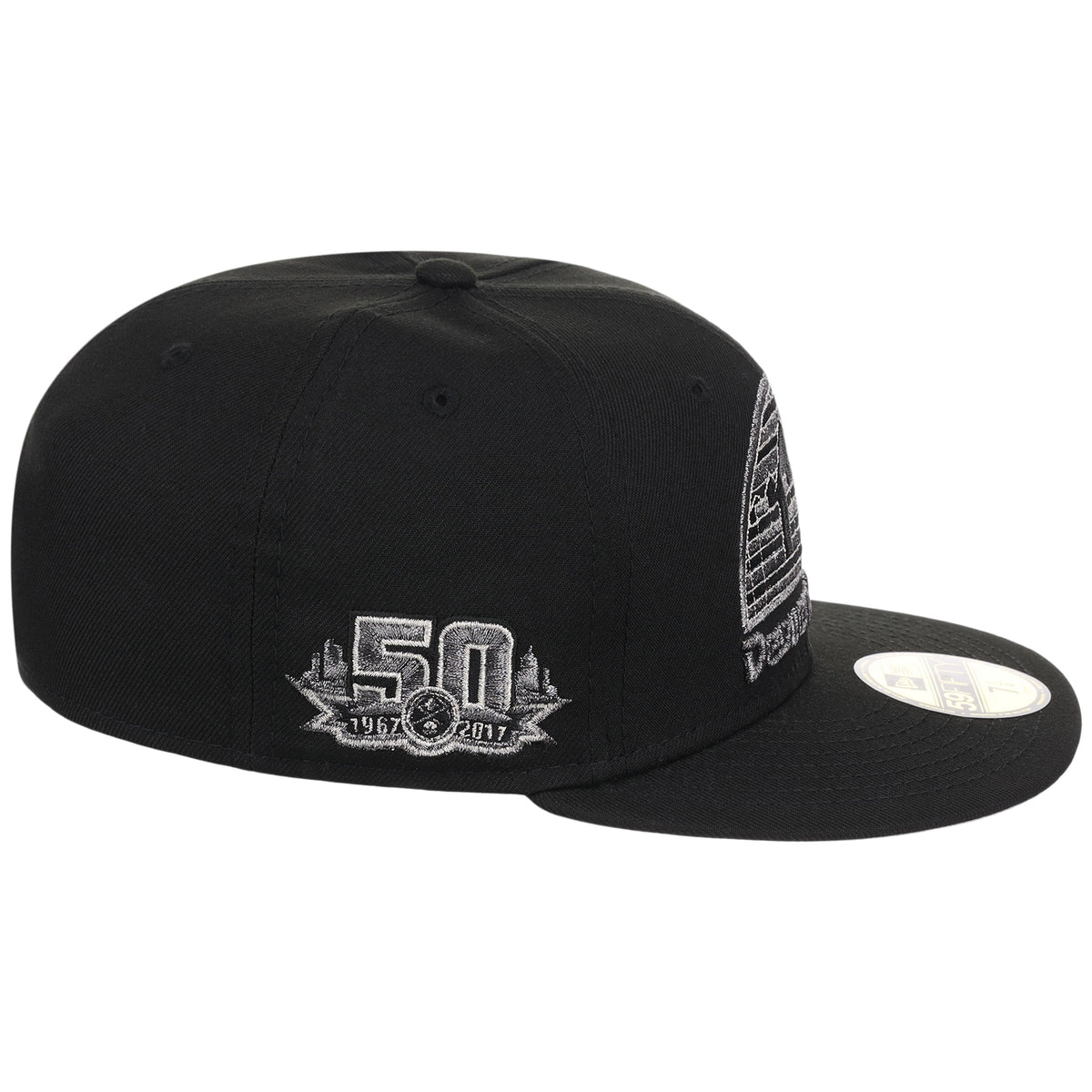 Denver Nuggets NBA Liquid Titanium New Era 59FIFTY