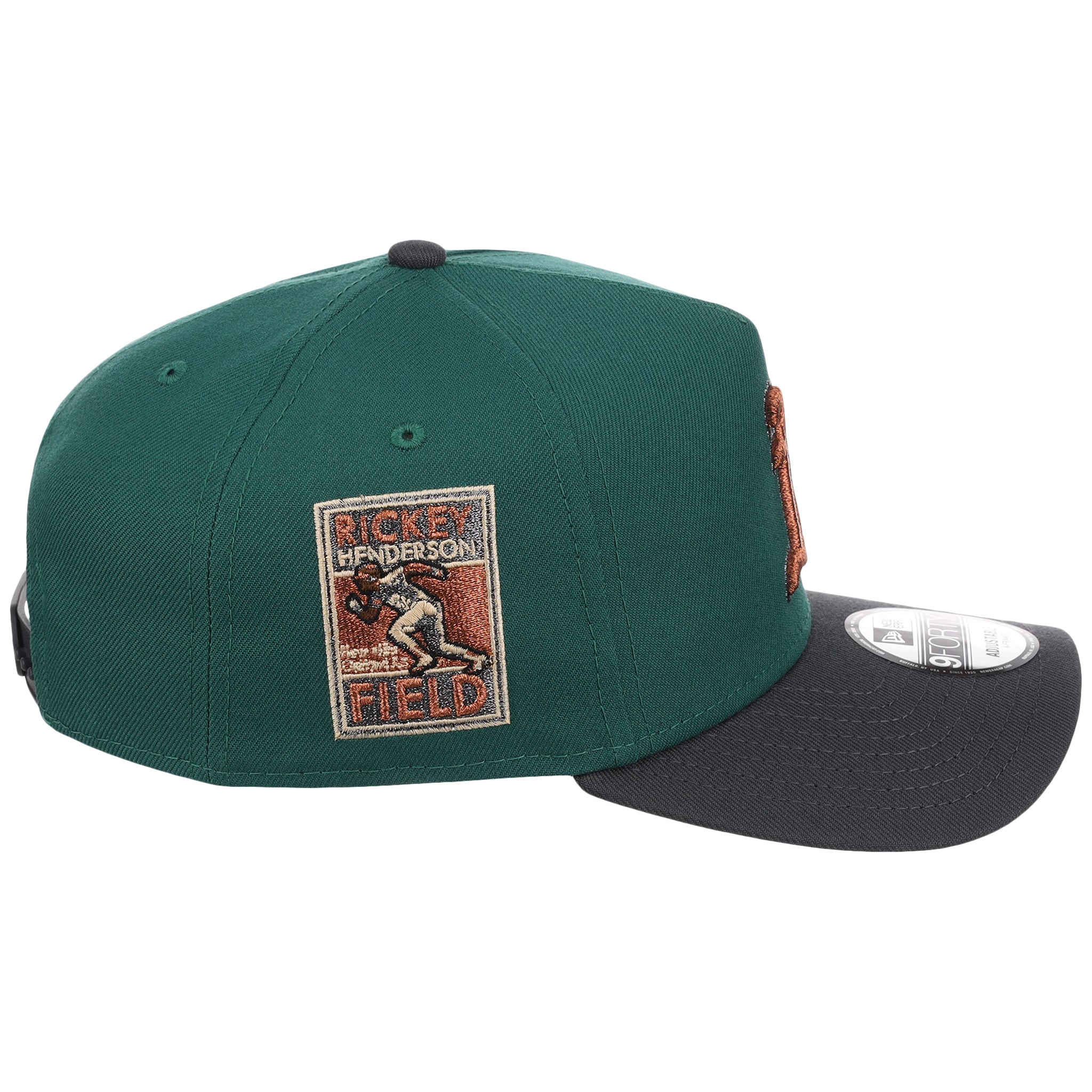 Oakland Athletics MLB Emerald Graphite New Era 9FORTY