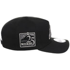 Colorado Rockies MLB Liquid Titanium New Era 9FORTY A-Frame