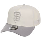 San Francisco Giants MLB Chrome x Gray FASHION CORE New Era 9FORTY A-Frame