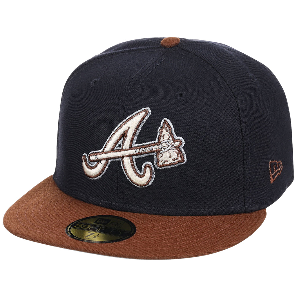 Atlanta Braves MLB Navy Auburn New Era 59FIFTY