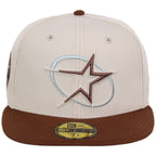 Houston Astros MLB Auburn Cream New Era 59FIFTY