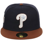 Philadelphia Phillies MLB Navy Auburn New Era 59FIFTY