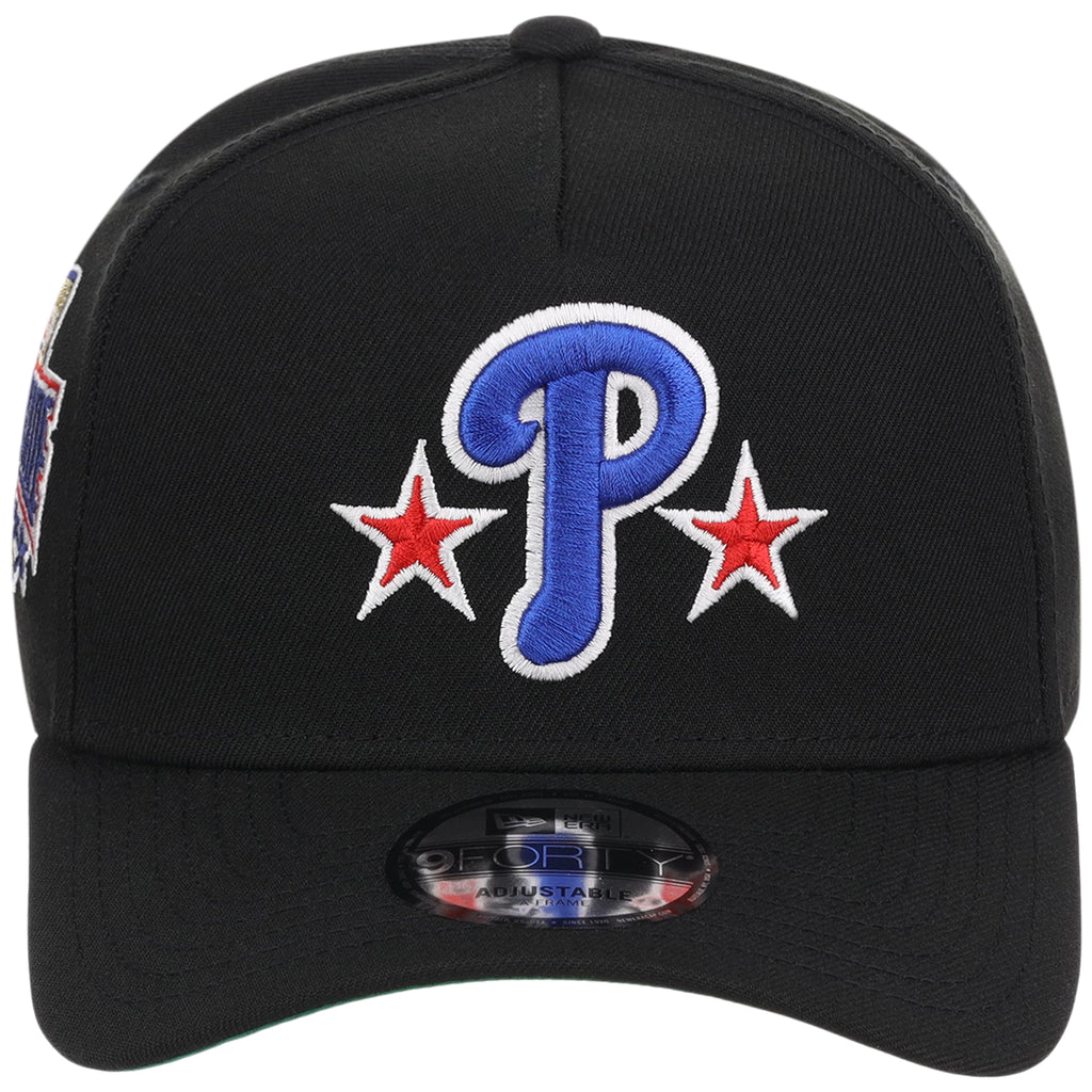 Philadelphia Phillies MLB Black Dome New Era 9FORTY A-Frame
