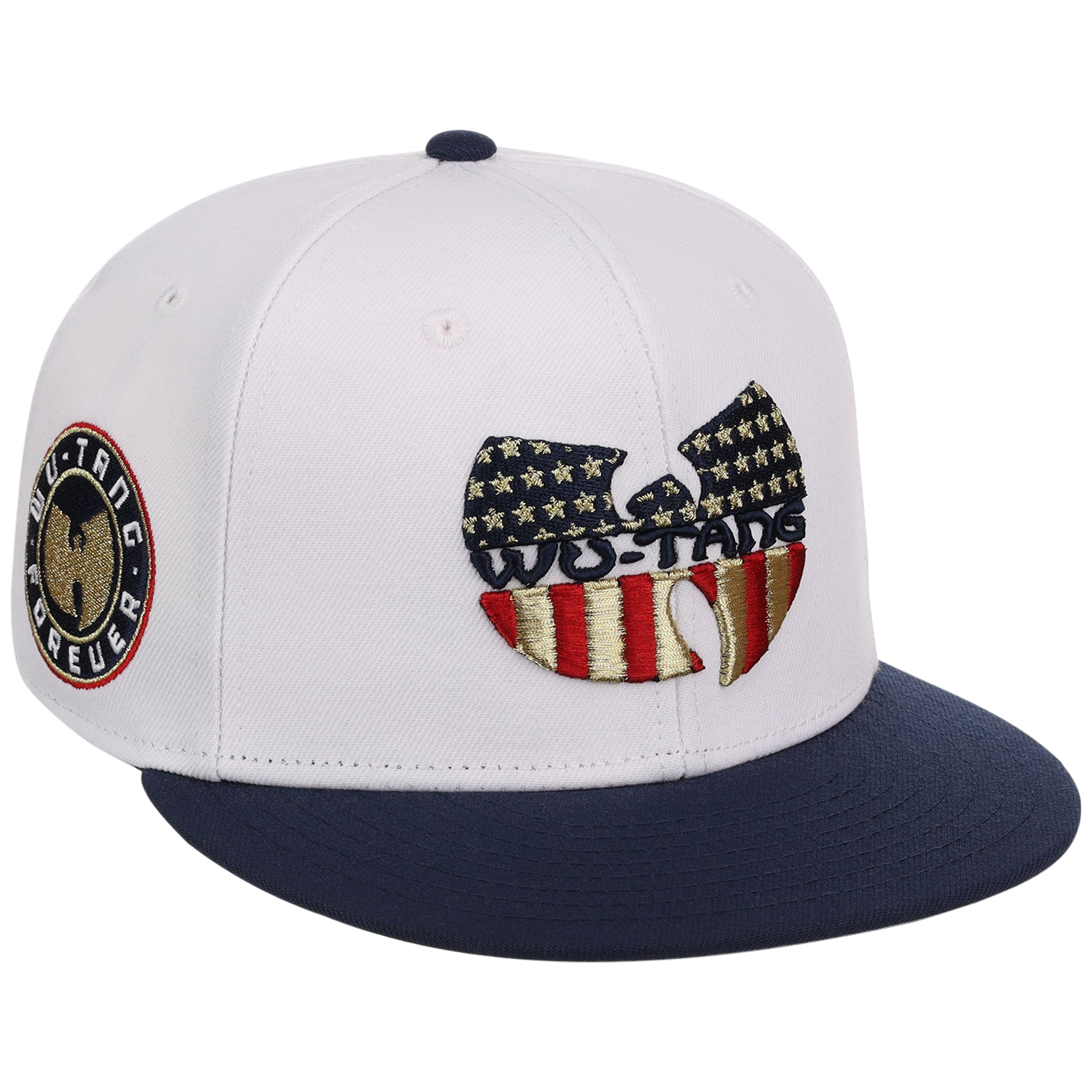 Wu Tang Americana Fitted (White/Navy)