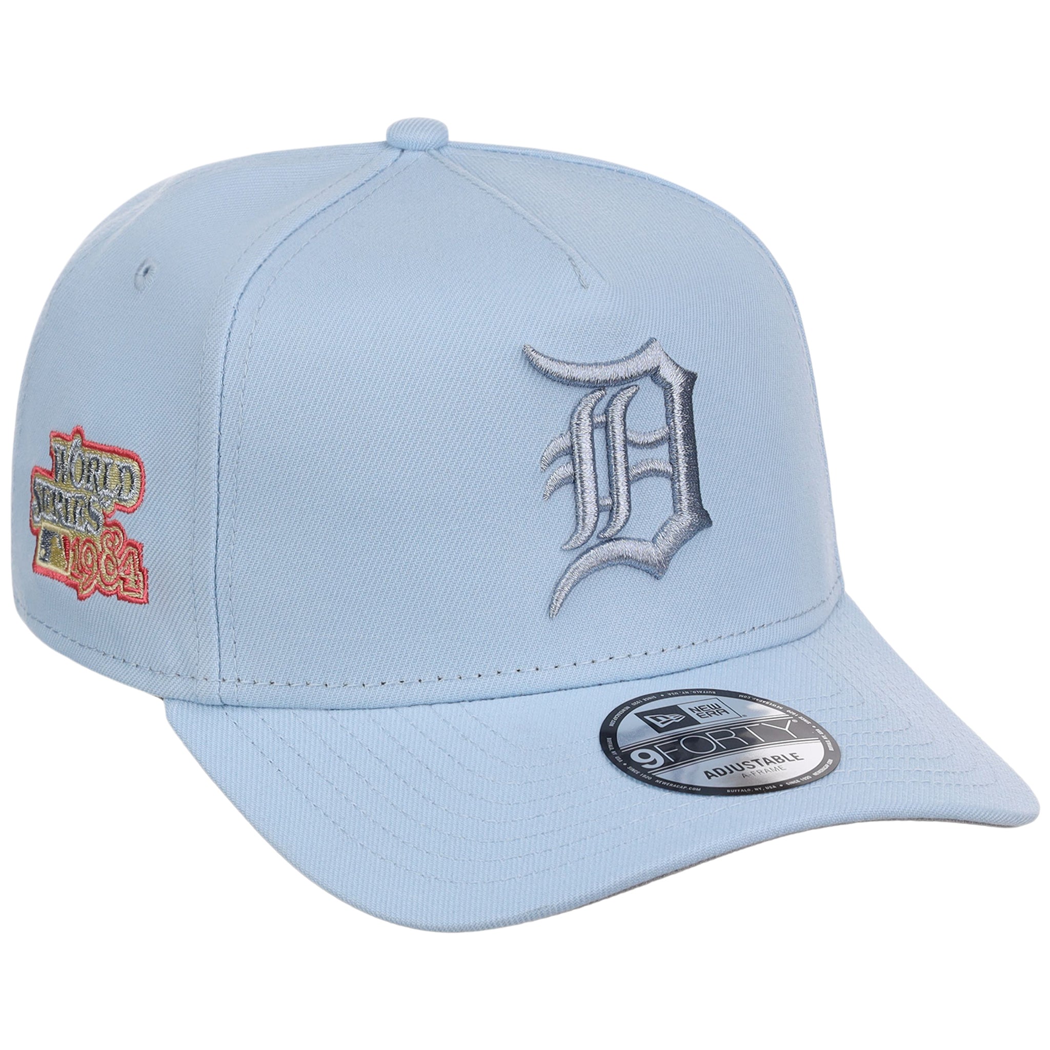 Detroit Tigers MLB Glacial Blue New Era 9FORTY A-Frame