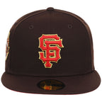 San Francisco Giants MLB Burnt Wood x Red New Era 59FIFTY – 5