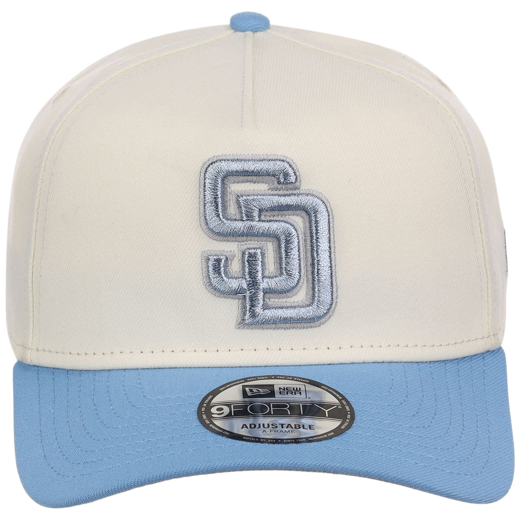 San Diego Padres MLB Chrome x Sky FASHION CORE New Era 9FORTY A-Frame
