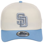 San Diego Padres MLB Chrome x Sky FASHION CORE New Era 9FORTY A-Frame