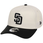San Diego Padres MLB Chrome x Black FASHION CORE New Era 9FORTY A-Frame