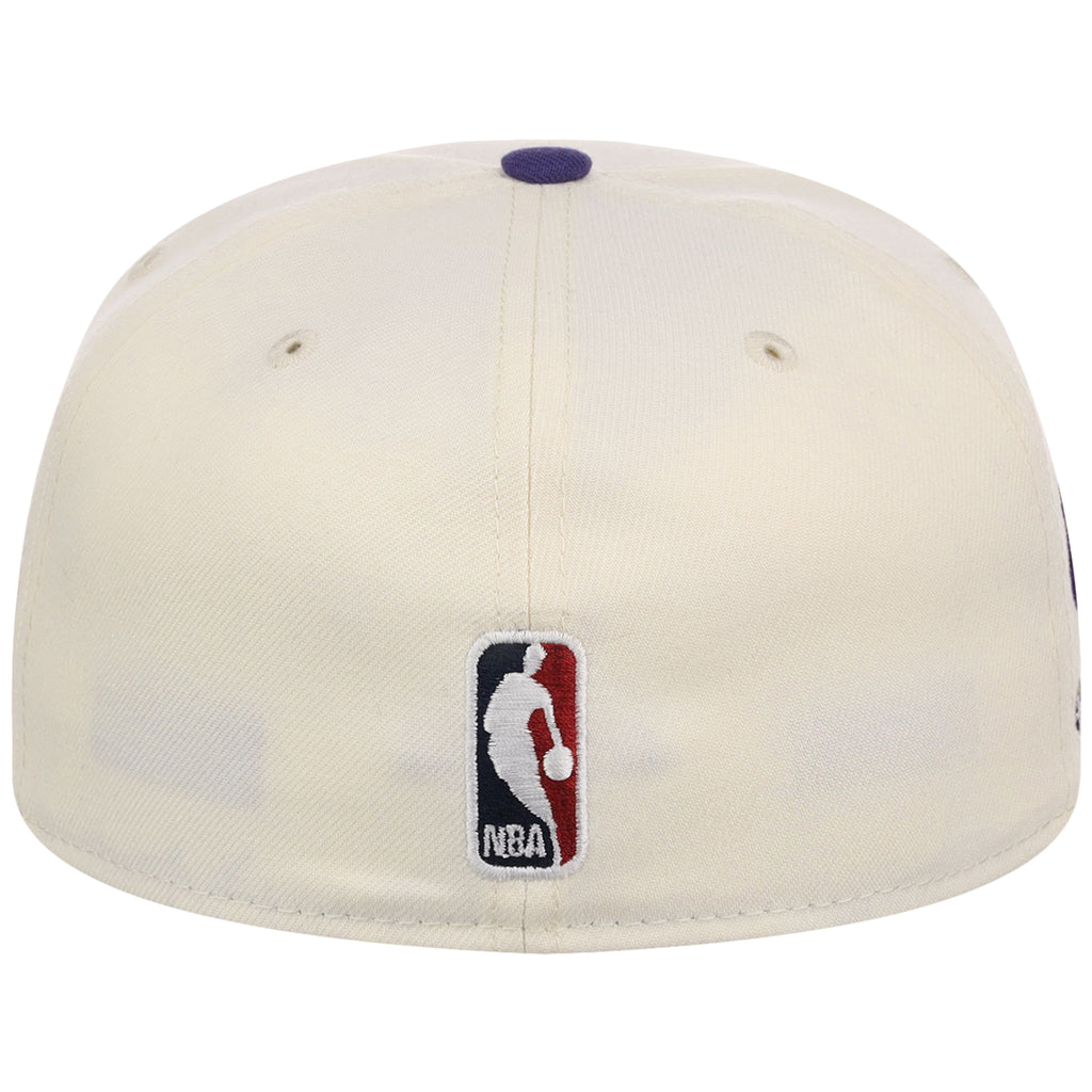 Utah Jazz NBA Chrome OTC New Era 59FIFTY (Chrome/Purple)