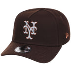 New York Mets MLB Frosted Bark New Era 9FORTY A-Frame