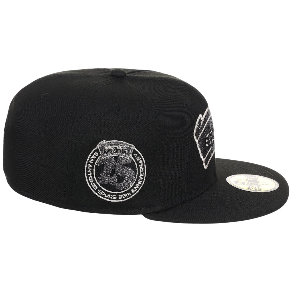 San Antonio Spurs NBA Liquid Titanium New Era 59FIFTY