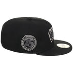 San Antonio Spurs NBA Liquid Titanium New Era 59FIFTY