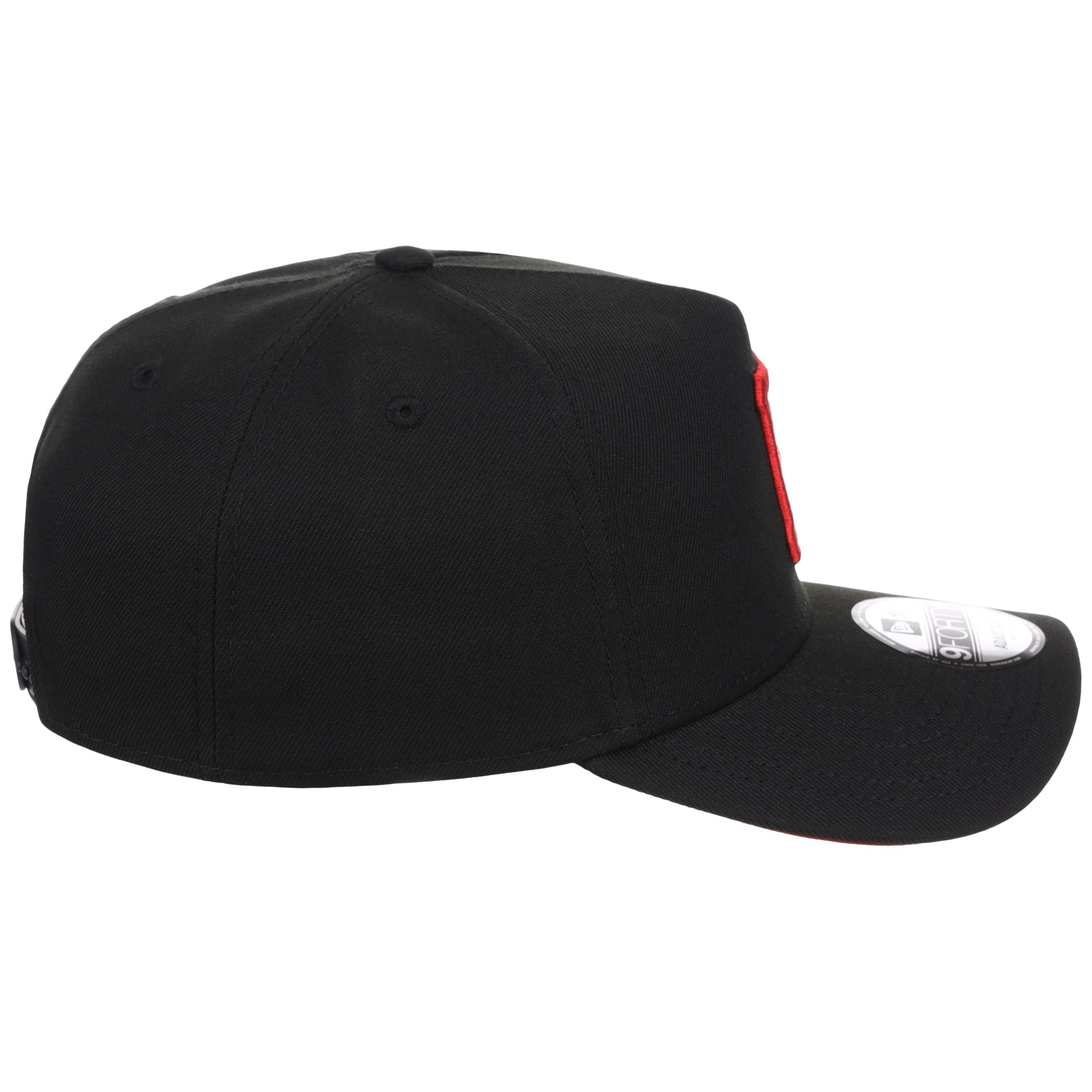 Pittsburgh Pirates MLB Black x Red FASHION CORE New Era 9FORTY A-Frame