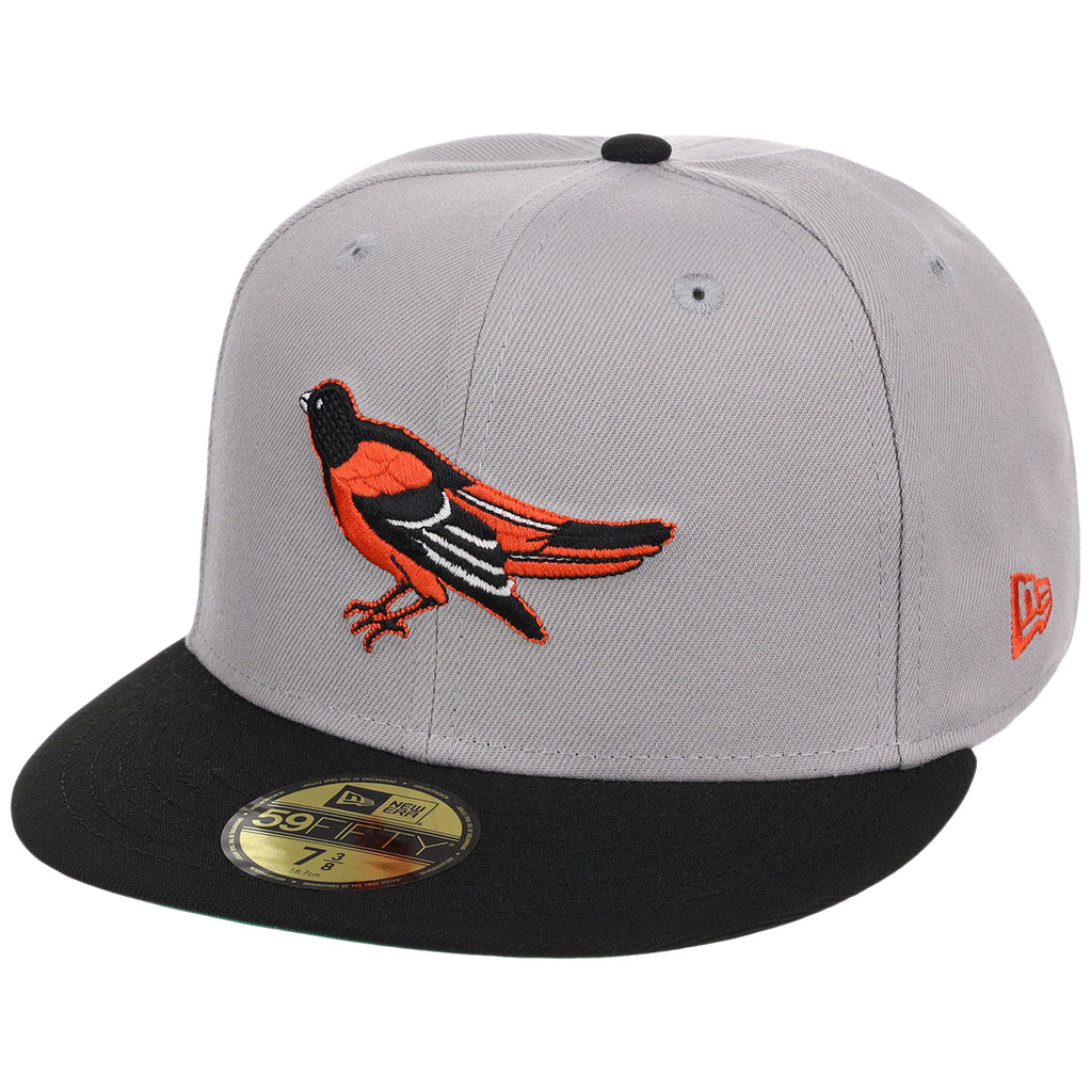Baltimore Orioles MLB Cooperstown Authentic Collection New Era 59FIFTY (Gray/Black)