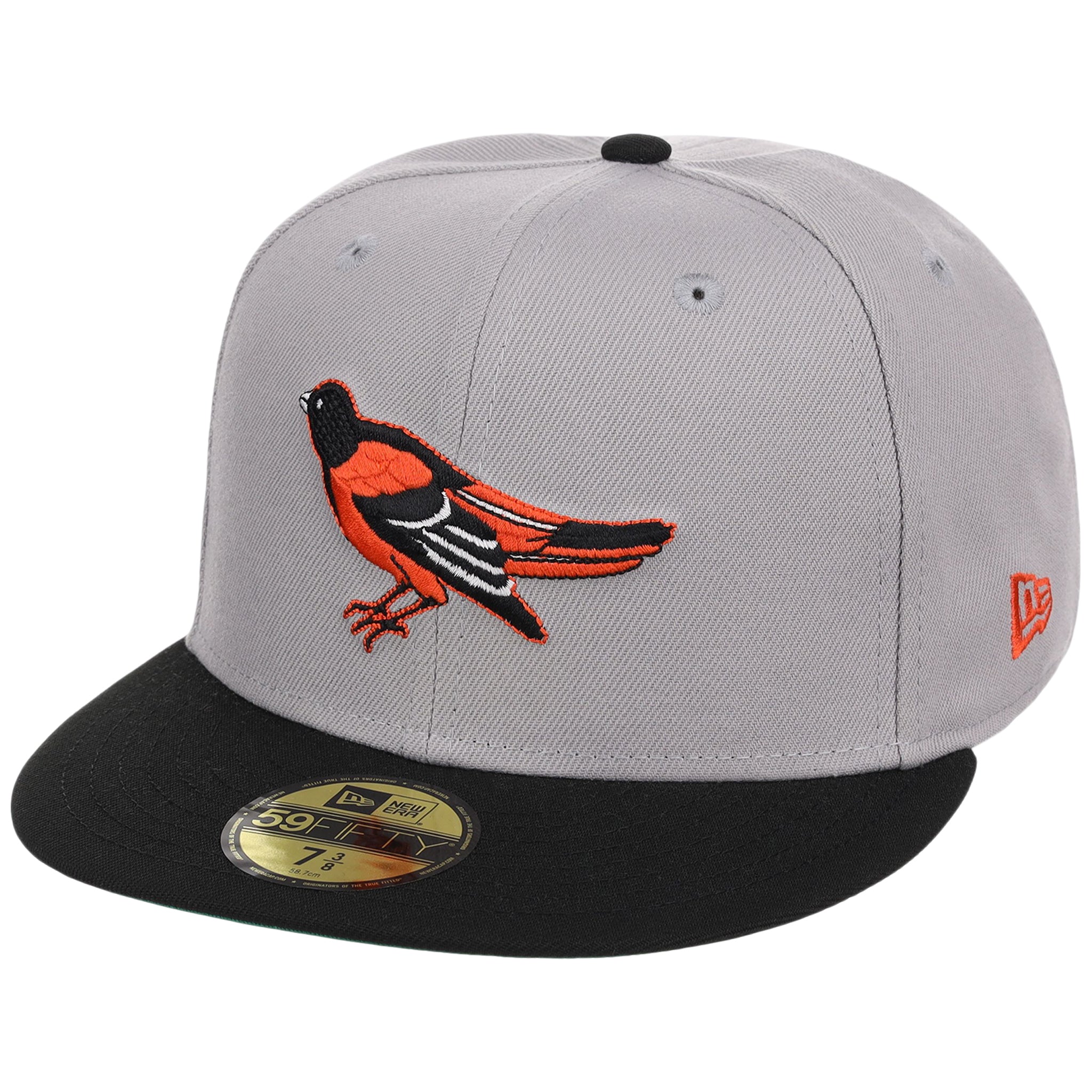 Baltimore Orioles MLB Cooperstown Authentic Collection New Era 59FIFTY (Gray/Black)