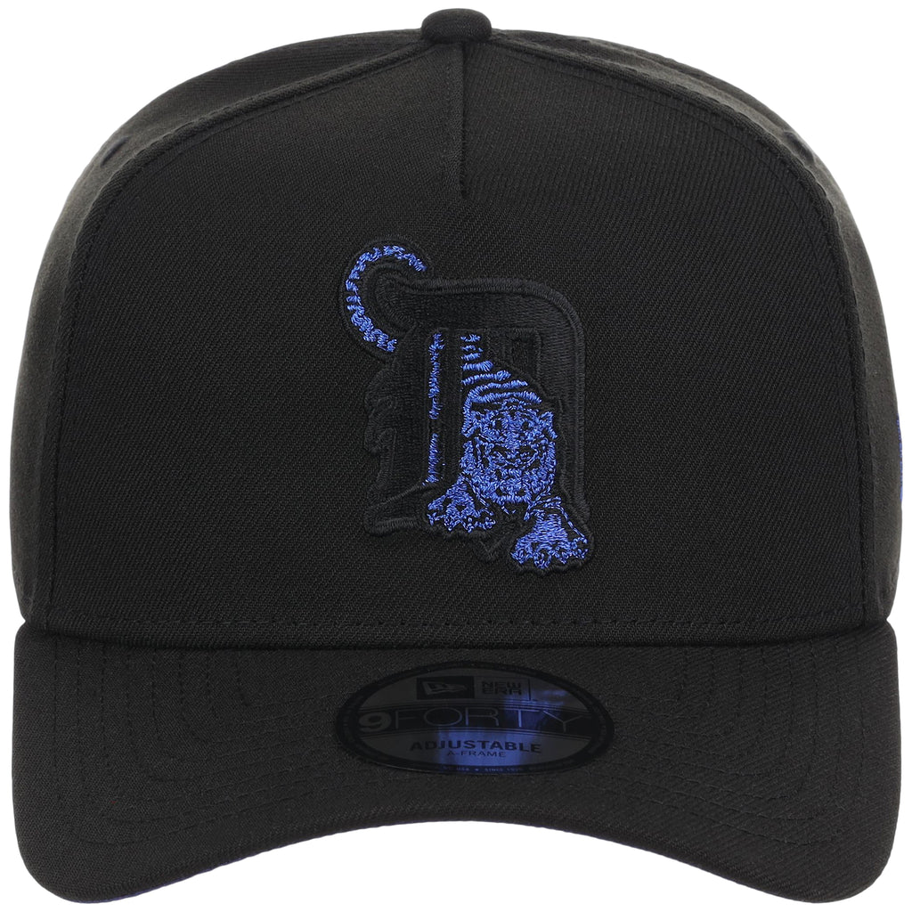 Detroit Tigers MLB Black x Royal FASHION CORE New Era 9FORTY A-Frame