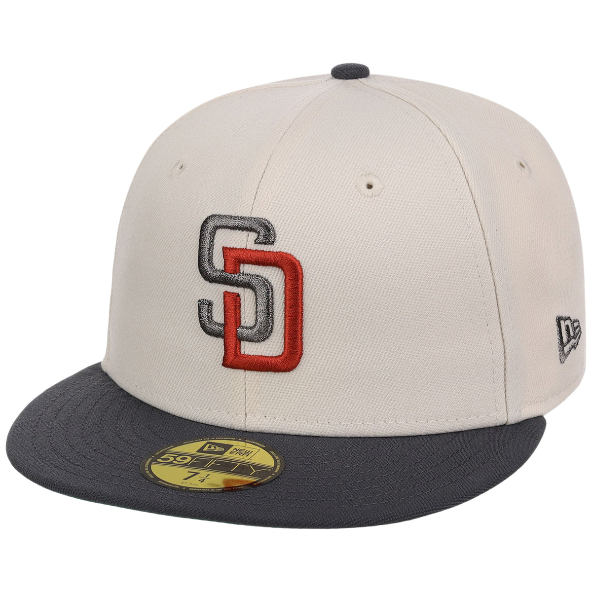 San Diego Padres MLB Cream x Graphite New Era 59FIFTY – 4