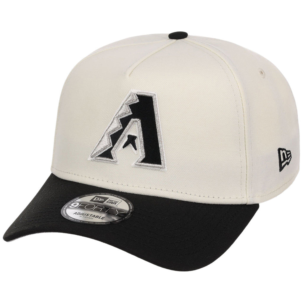 Arizona Diamondbacks MLB Chrome x Black FASHION CORE New Era 9FORTY A-Frame