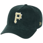 Pittsburgh Pirates MLB Dark Green Cord FASHION CORE New Era 9FORTY A-Frame