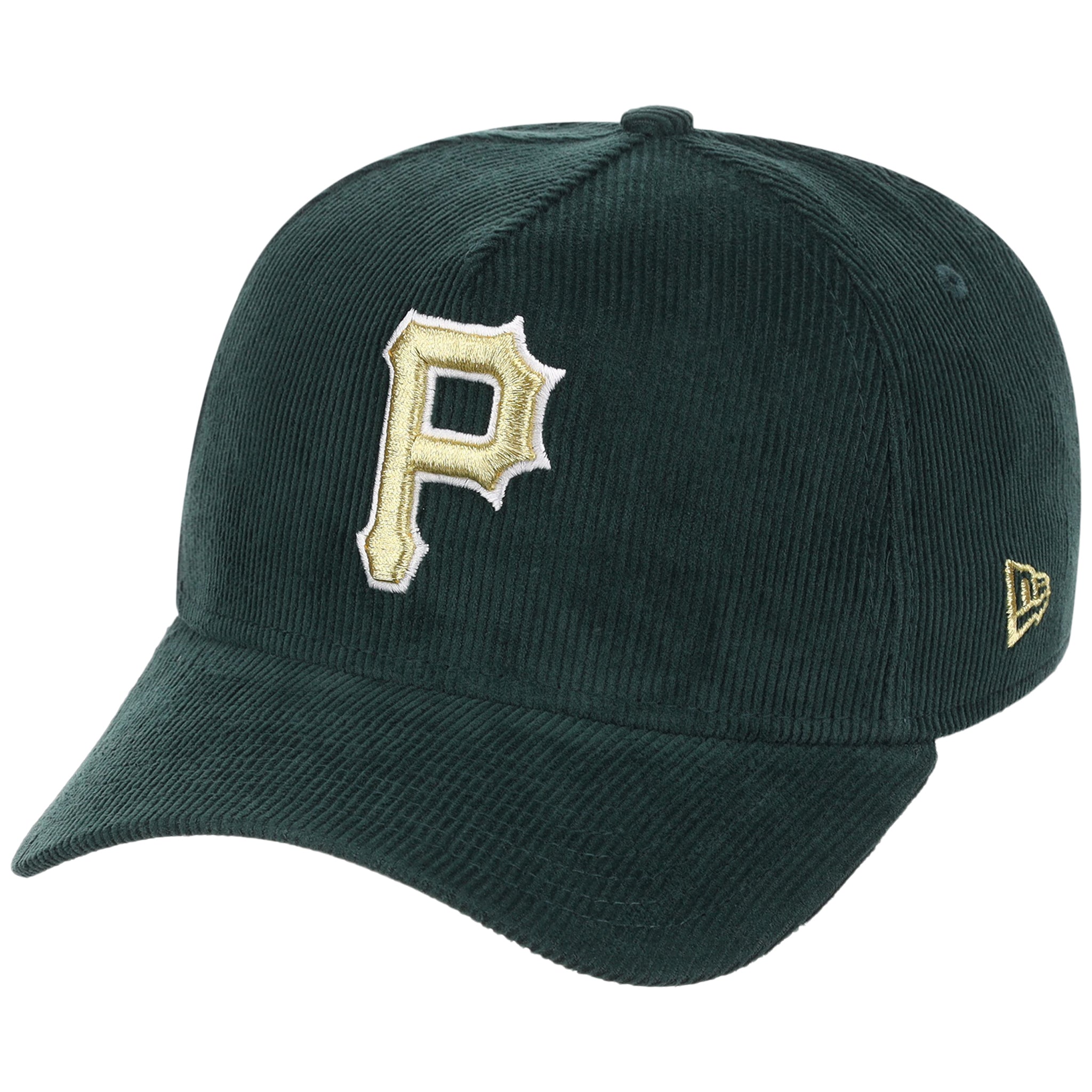 Pittsburgh Pirates MLB Dark Green Cord FASHION CORE New Era 9FORTY A-Frame