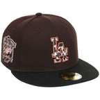 Los Angeles Dodgers Cow Fill (Dark Brown/Black) Lids HD LA Pack