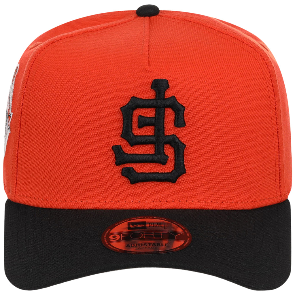 San Francisco Giants MLB Flipmode 2.0 New Era 9FORTY A-Frame (Orange/Black/Gray)