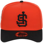 San Francisco Giants MLB Flipmode 2.0 New Era 9FORTY A-Frame (Orange/Black/Gray)