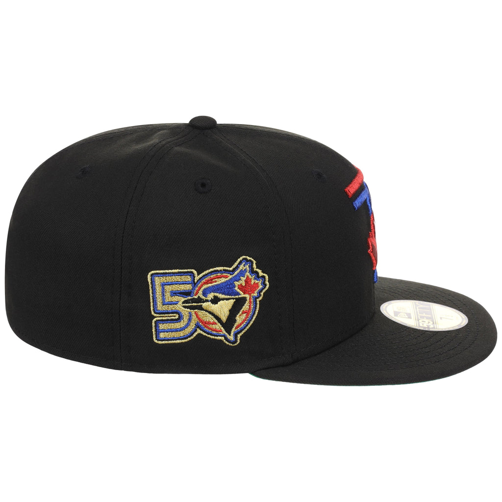 Toronto Blue Jays Toronto 50th Anniversary New Era 59FIFTY (Black/Black)