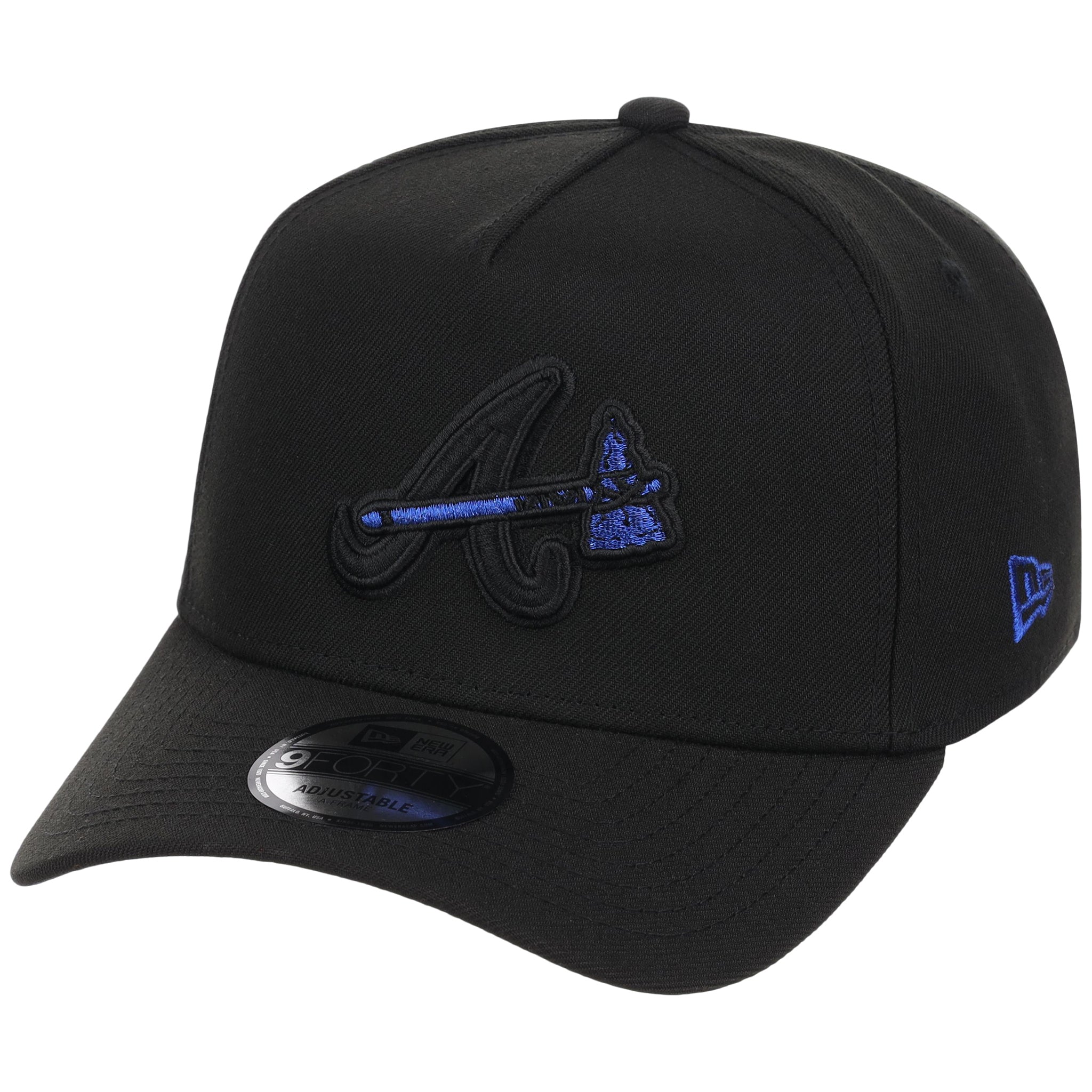 Atlanta Braves MLB Black x Royal FASHION CORE New Era 9FORTY A-Frame