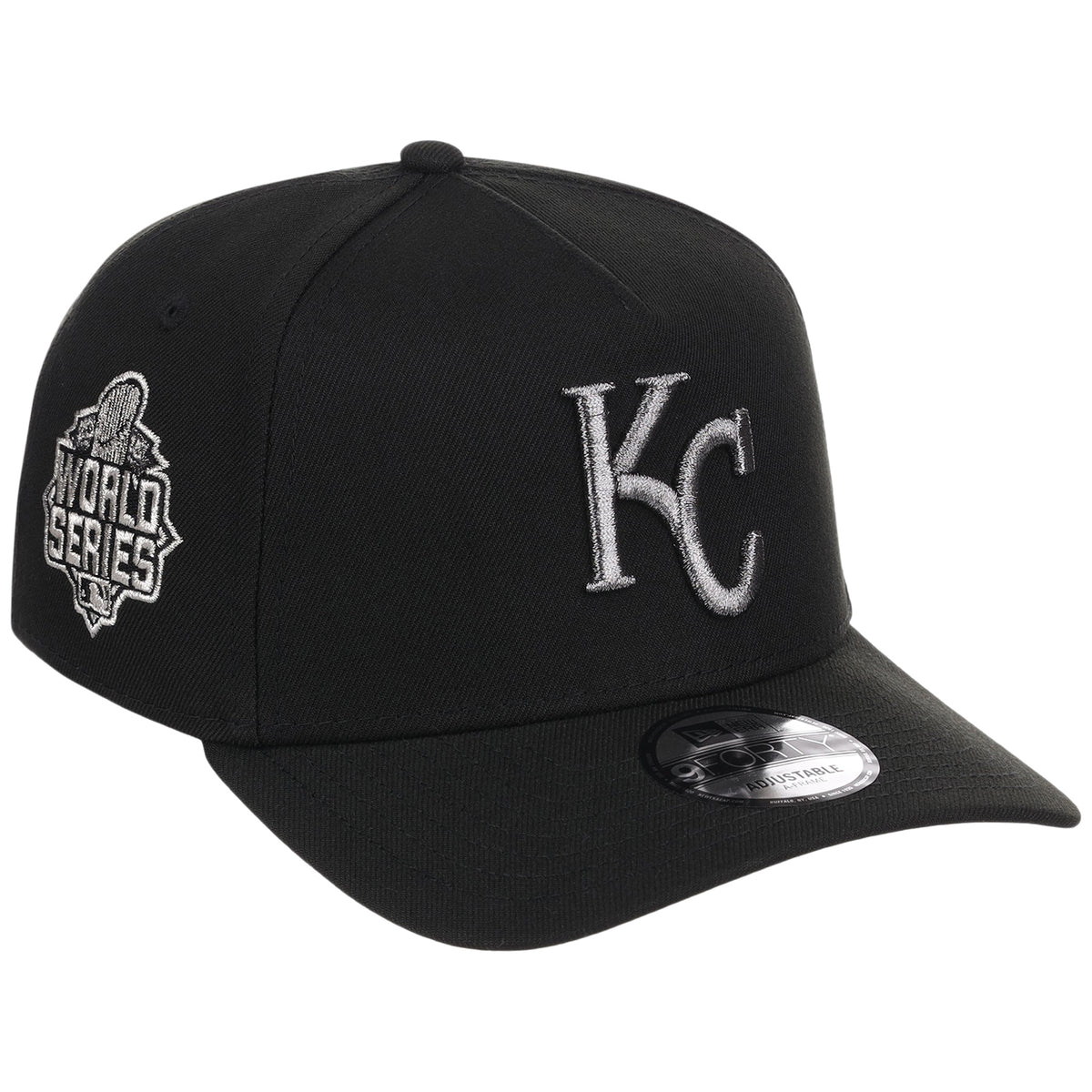 Kansas City Royals MLB Liquid Titanium New Era 9FORTY A-Frame