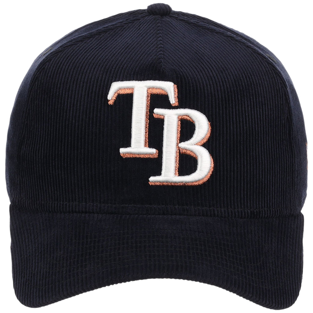 Tampa Bay Rays MLB Navy Cord FASHION CORE New Era 9FORTY A-Frame