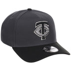 Minnesota Twins MLB Graphite x Black FASHION CORE New Era 9FORTY A-Frame