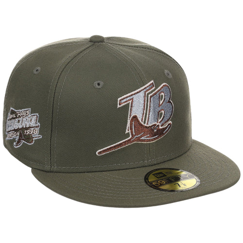 Tampa Bay Rays MLB Olive Alloy New Era 59FIFTY