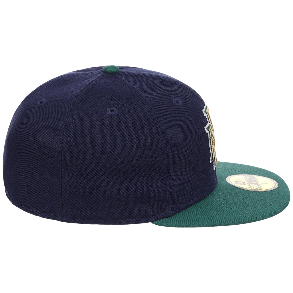 Milwaukee Brewers MLB Cooperstown Authentic Collection New Era 59FIFTY (Navy/Green)