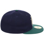 Milwaukee Brewers MLB Cooperstown Authentic Collection New Era 59FIFTY (Navy/Green)