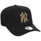 New York Yankees Women's New Era 9FORTY Black x Cheetah A-Frame