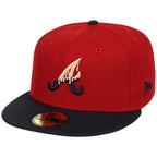 Atlanta Braves Peach Drip Atlanta Crown the City New Era 59FIFTY