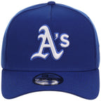 Oakland Athletics MLB Royal Blue FASHION CORE New Era 9FORTY A-Frame