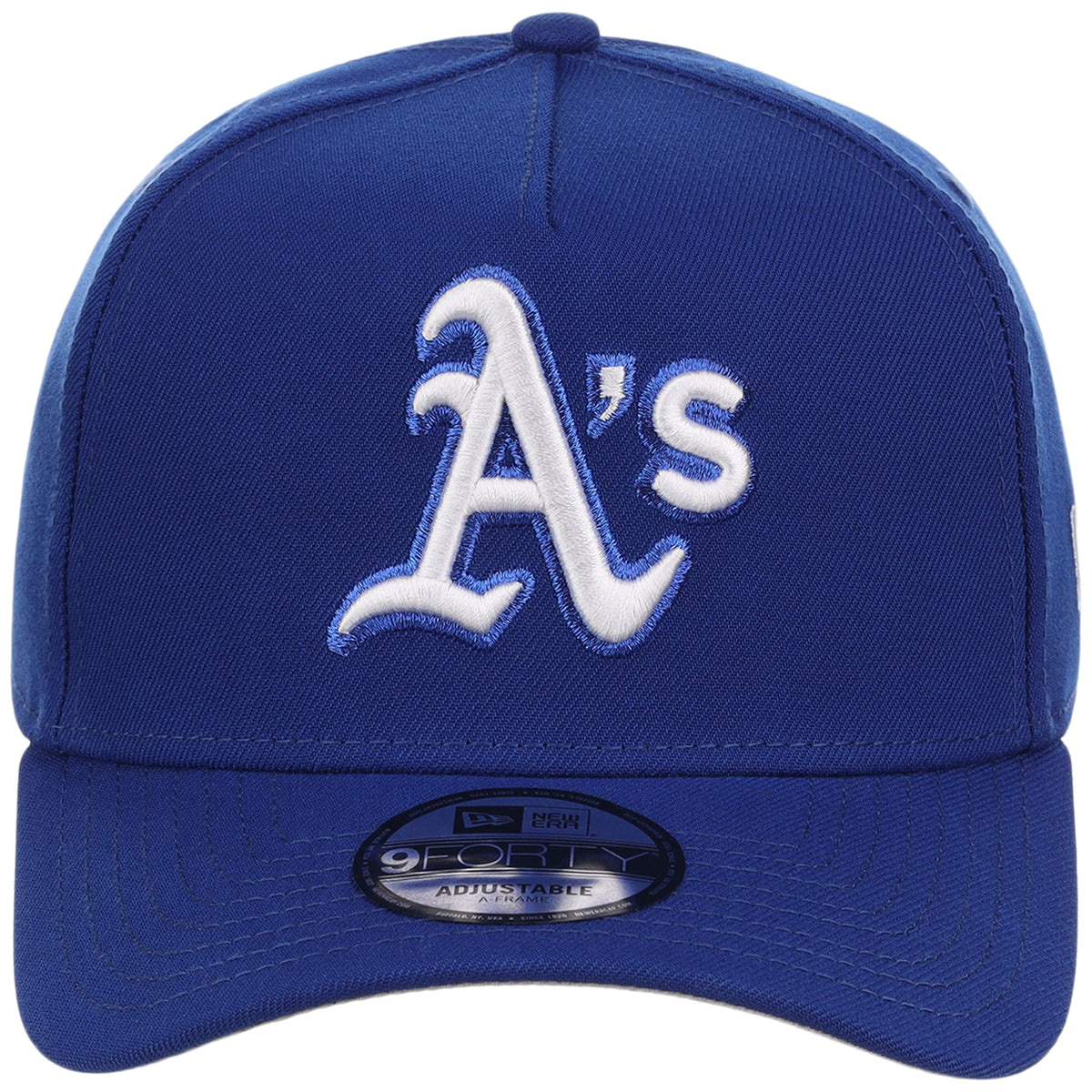 Oakland Athletics MLB Royal Blue FASHION CORE New Era 9FORTY A-Frame