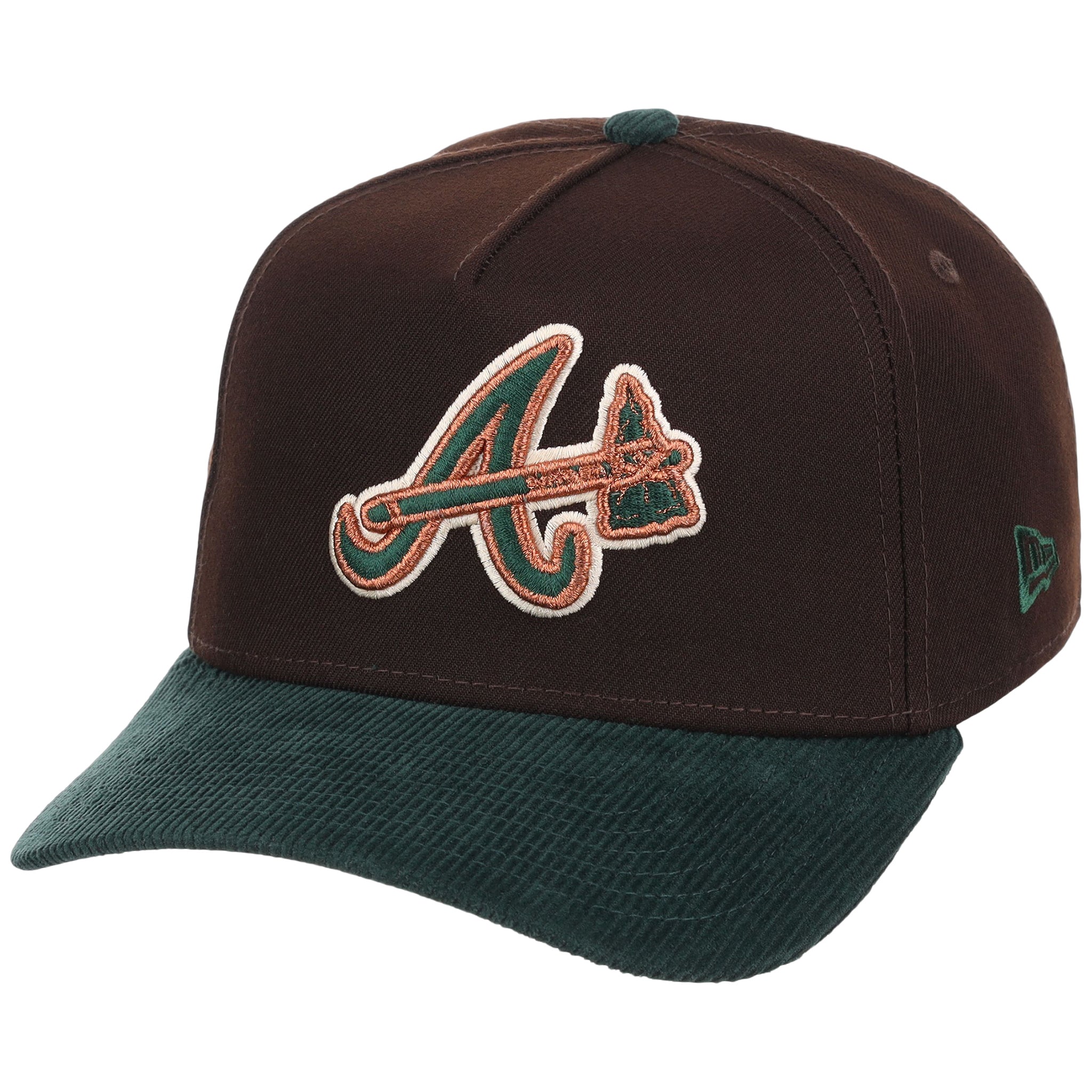 Atlanta Braves MLB Forest Ember New Era 9FORTY A-Frame
