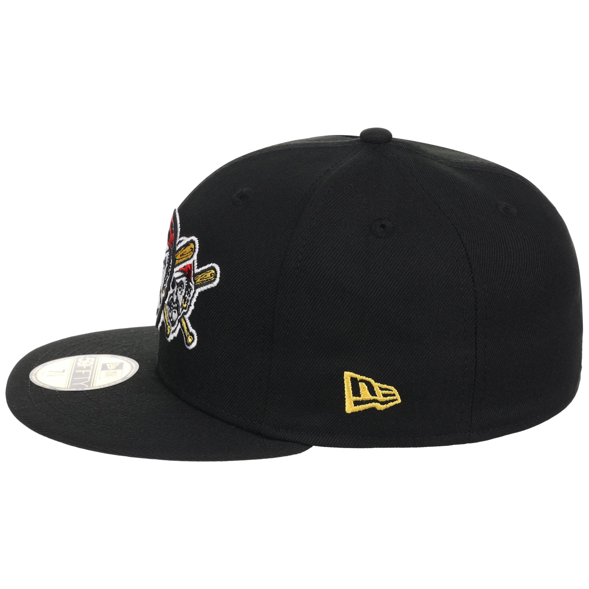 Pittsburgh Pirates MLB x John Geiger 'Misplaced Series' 2.0 New Era 59FIFTY (Black/Black)