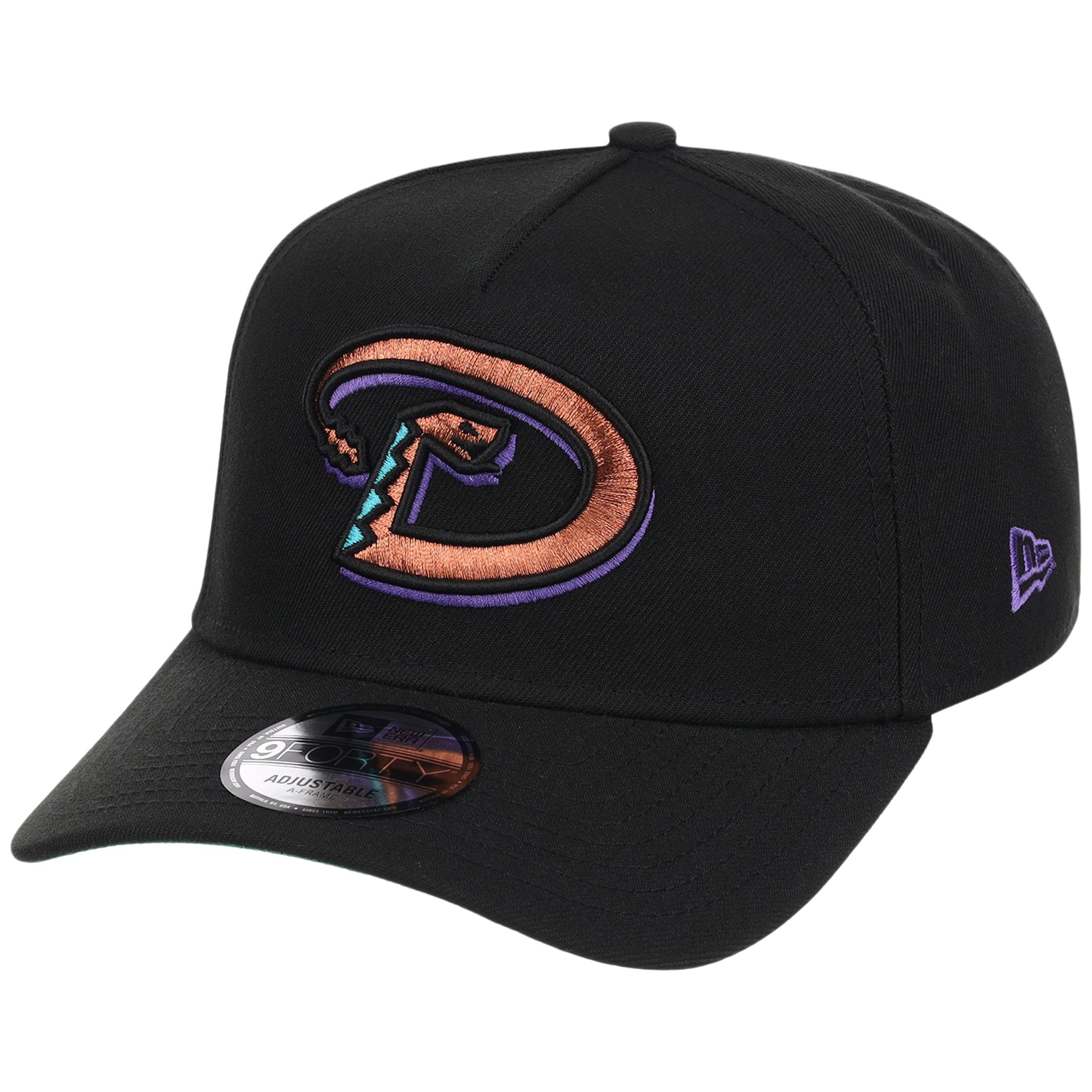 Arizona Diamondbacks MLB Black Dome New Era 9FORTY A-Frame